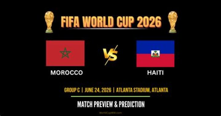 Tactical Score Prediction: Morocco vs Haiti – FIFA World Cup 2026 Group C Analysis