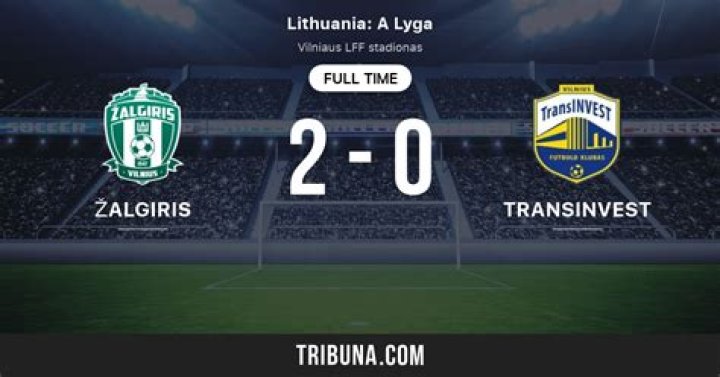 FK Transinvest vs FK Kauno Žalgiris Lineup Impact Assessment: TOPLYGA 2026 Tactical Review
